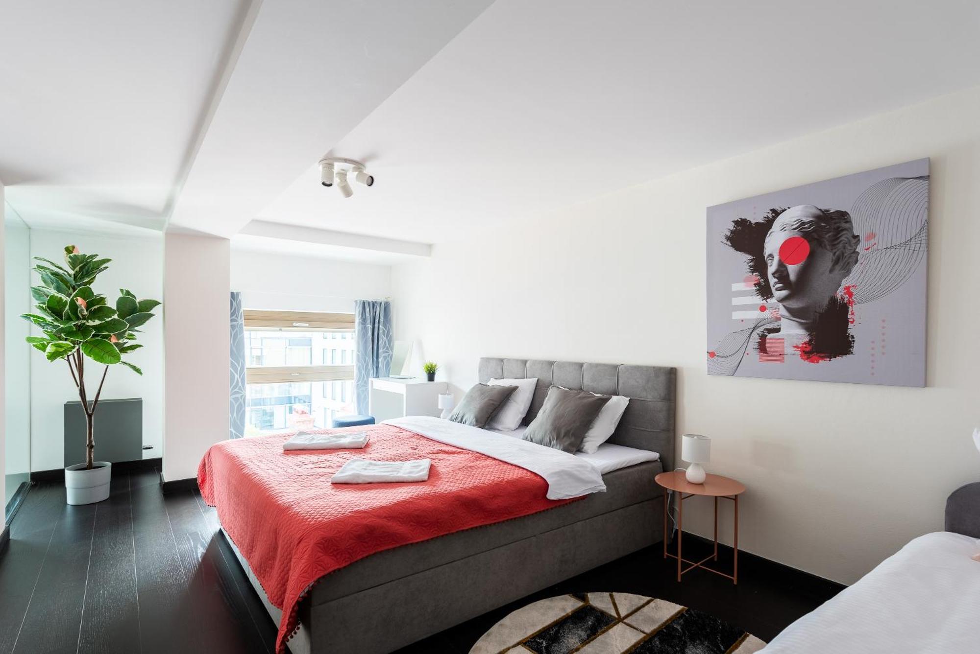 Apartments With Large Balcony, Parking Praha Exteriér fotografie