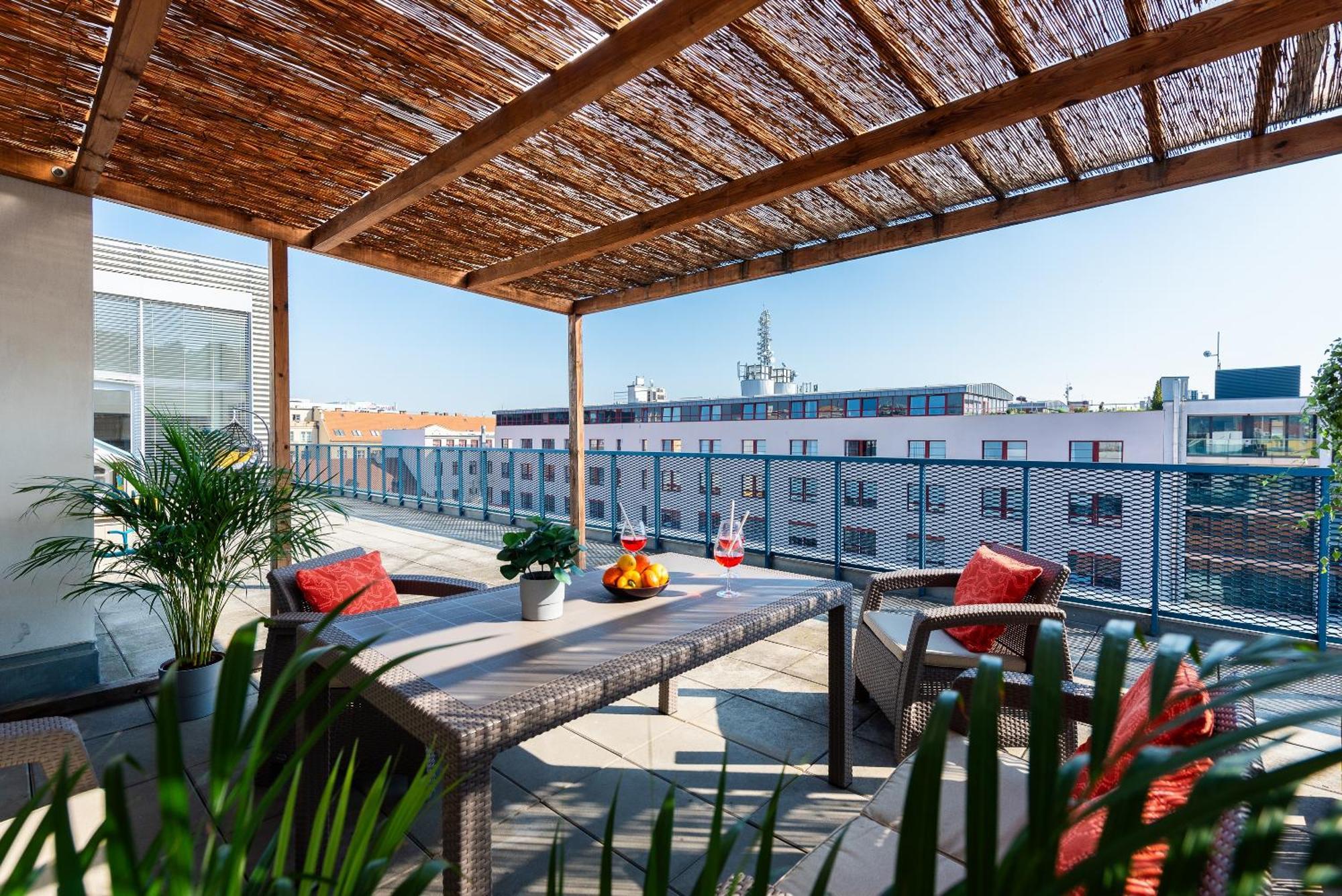 Apartments With Large Balcony, Parking Praha Exteriér fotografie