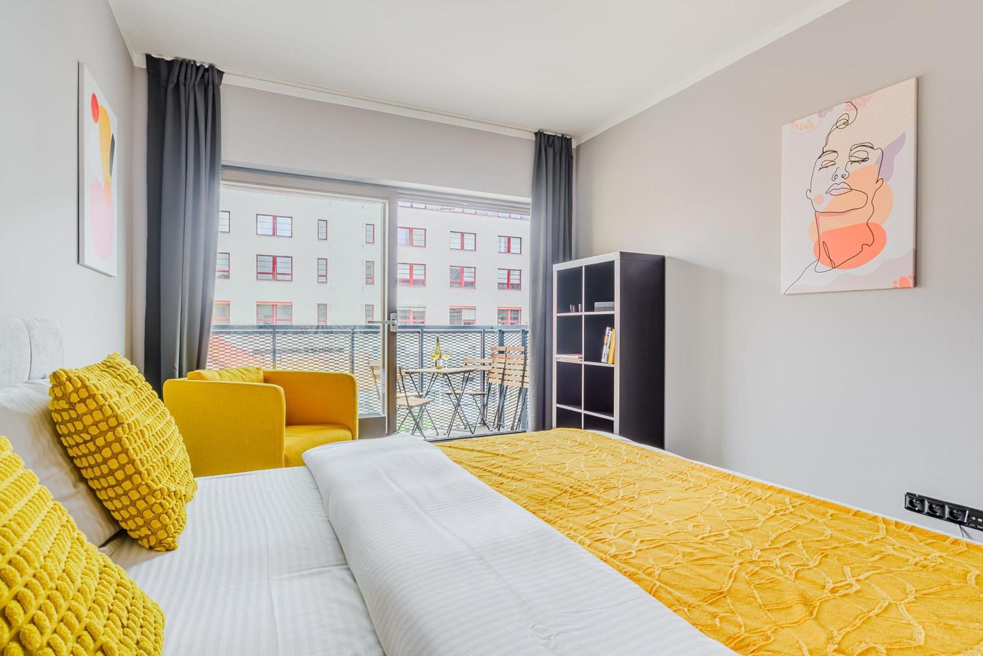 Apartments With Large Balcony, Parking Praha Exteriér fotografie